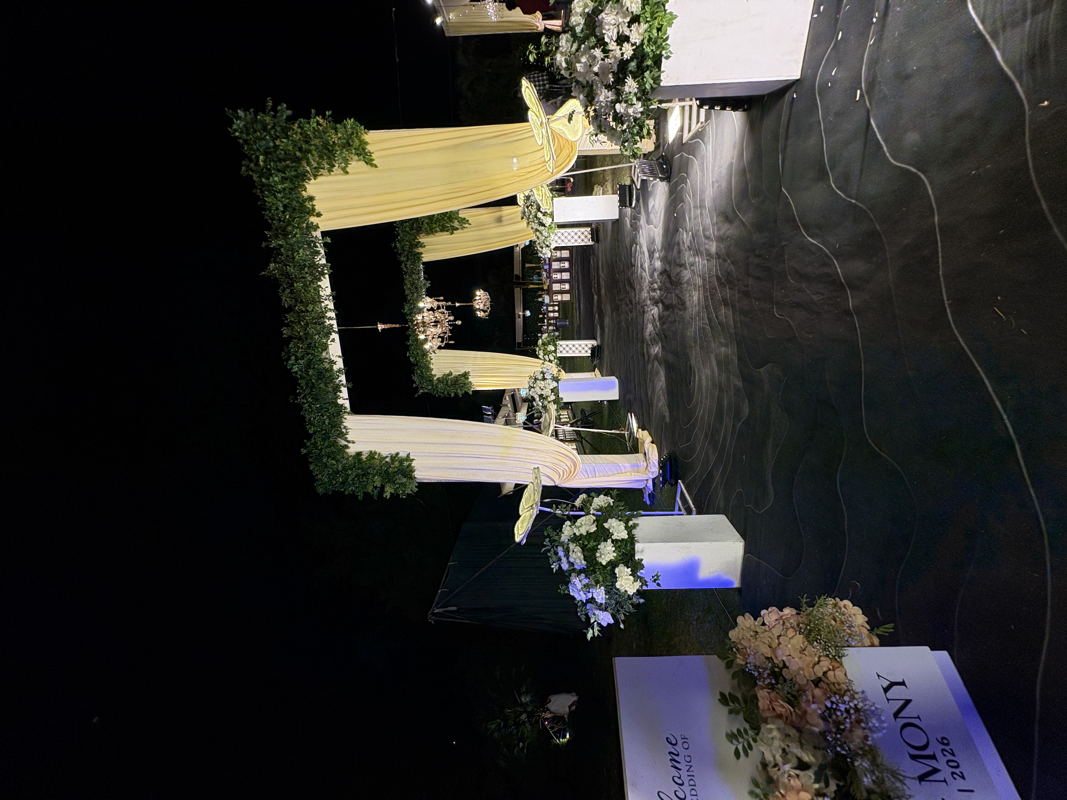 Sangeet wedding photo at Corbett Wild Resort